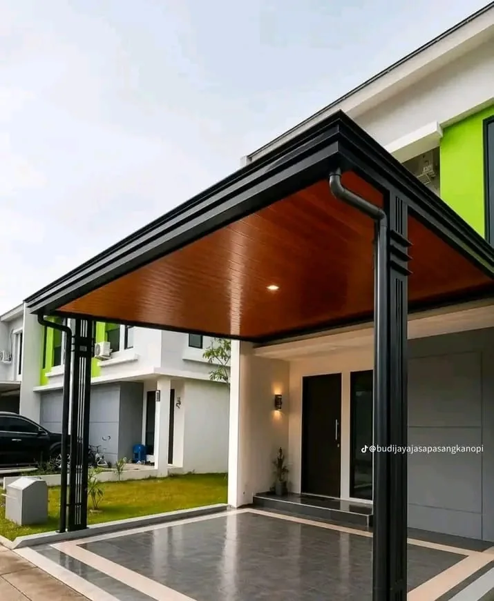 Kanopi untuk Teras Hunian — Inspirasi kanopi eksterior