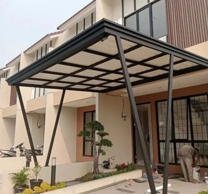 Kanopi Struktur Terbuka — Pilihan referensi kanopi carport