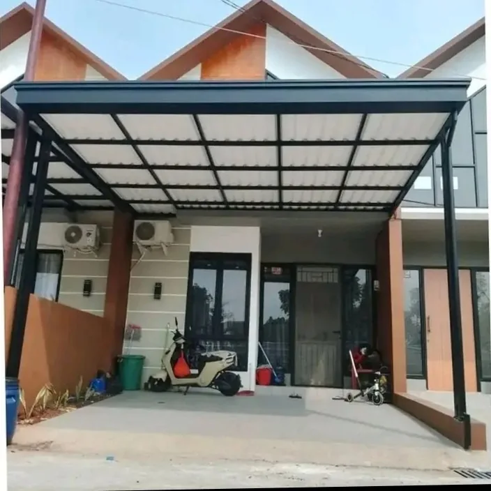 Rangka Kanopi Geometris — Inspirasi desain atap kanopi