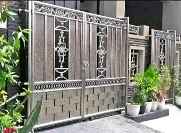 Pagar dan Pintu Gerbang Motif 01