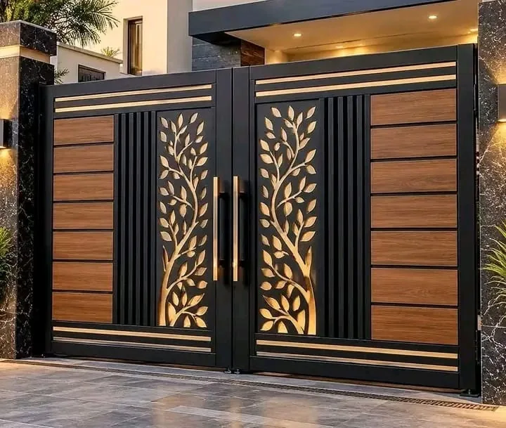 Referensi desain pintu plat laser cutting JAYA MAKMUR